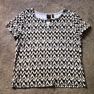 Rafaella XL knit Cotton blouse
